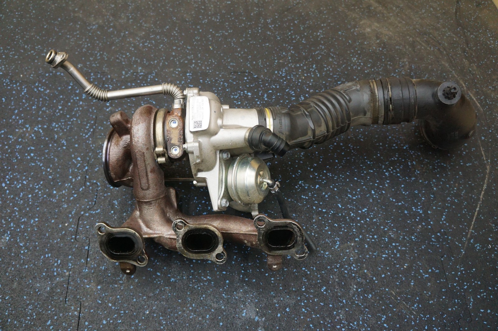 Front Left Driver Turbo Turbocharger OEM 673004078 Maserati Ghibli M157 2014-19