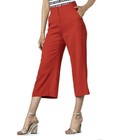 Versace Women's Cropped Wide Leg Pants — photo 4