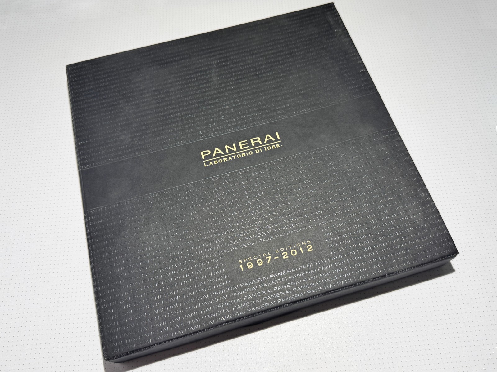 Panerai Éditions Spéciales documentation officielle pour certifier et expertiser les montres