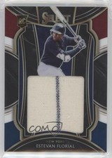 2021 Select Rookie Jumbo Swatches Tri-Color Prizm 87/99 Estevan Florial 0yx2