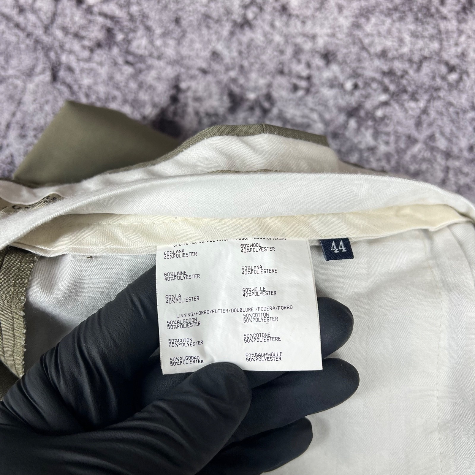 Burberry London Pants Made in Spain Olive Size - 44 thumbnail 10