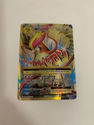 M Pidgeot EX (105/108) XY Evolutions Full Art Holo Pokemon card