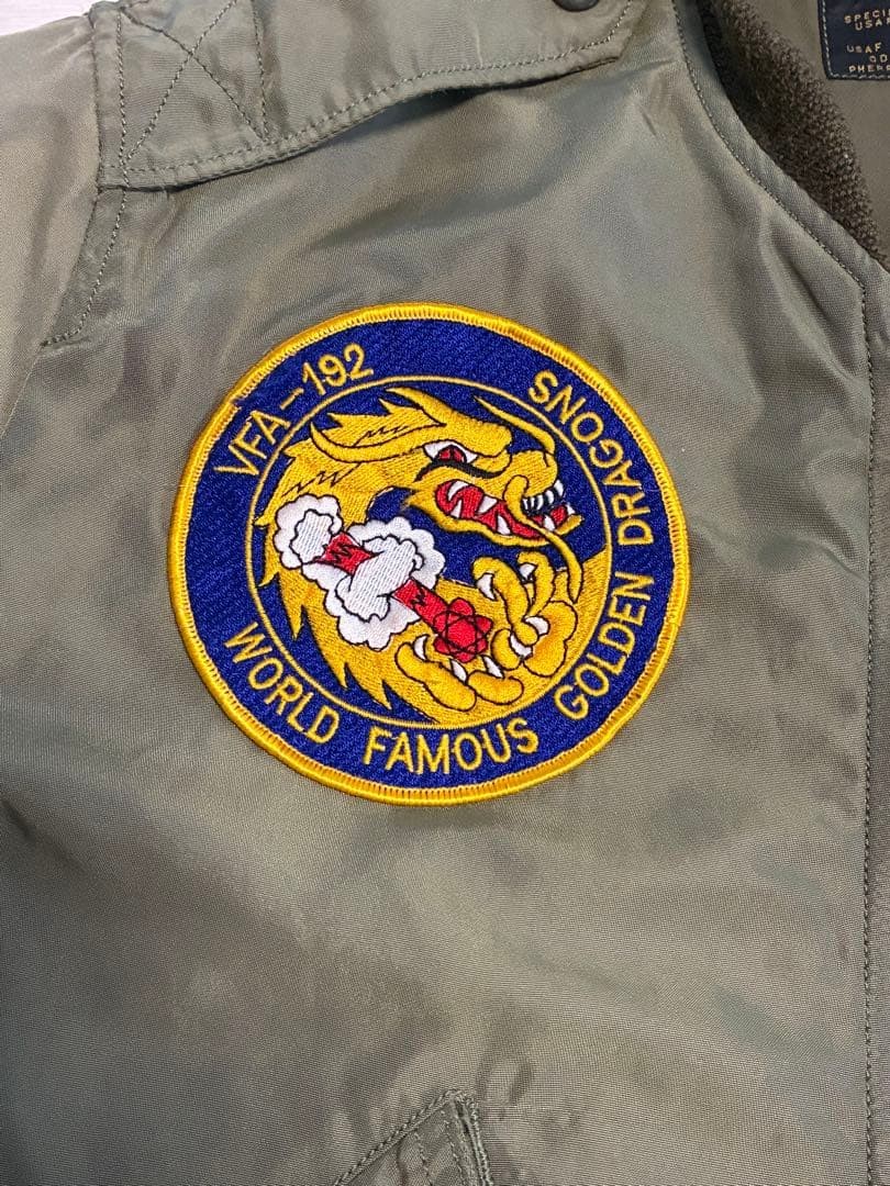 BUZZ RICKSON’S L-2 Flight Jacket Green Patch 36 - image 4