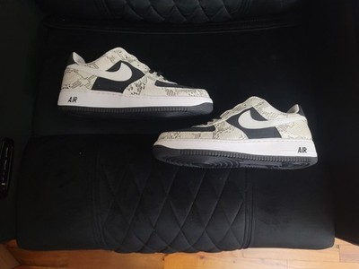 Nike NEW! Cocoa Snake Skin Air Force Size 12