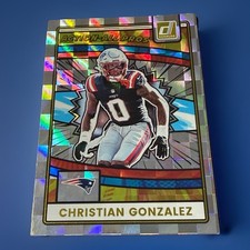 2025 PANINI DONRUSS CHRISTIAN GONZALEZ ACTION-ALL PROS #AAP-CGO NE PATRIOTS