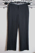Christopher & Banks Dress Pants Size 12 Gray Stright Leg Pockets