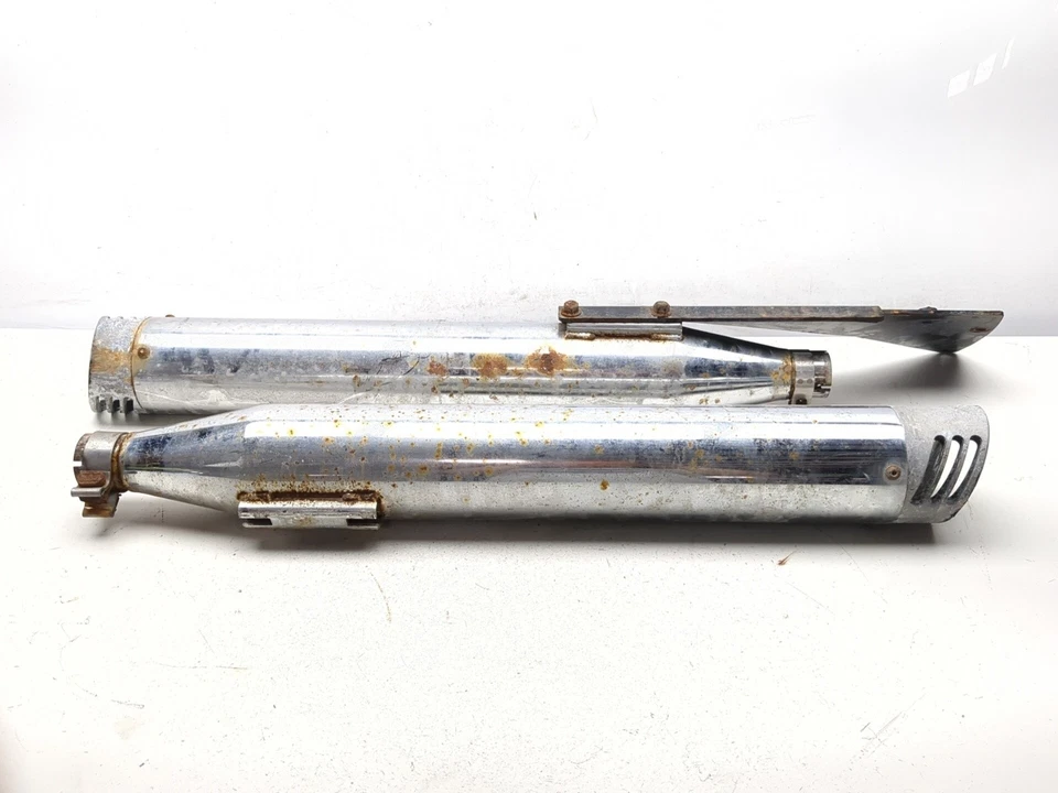 06-14 Yamaha Stratoliner Roadliner XV1900 Freedom Completo Silenciador Cabezales - Imagen 2 de 4