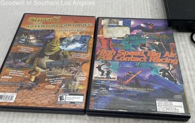 SONY PlayStation 2 PS2 SCPH-75001 Slim Console & 2 Video Games