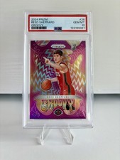 2024 Prizm Reed Sheppard Groovy RC - PSA 10 Rockets Rookie Case Hit SSP Gem 🔥