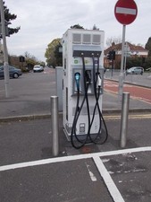 Photo 6x4 Rapid Charger for electric vehicles - Poole Road Bournemouth  c2016
