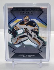 2021-22 Upper Deck Black Diamond #DG-JS Jeremy Swayman Diamond Gallery
