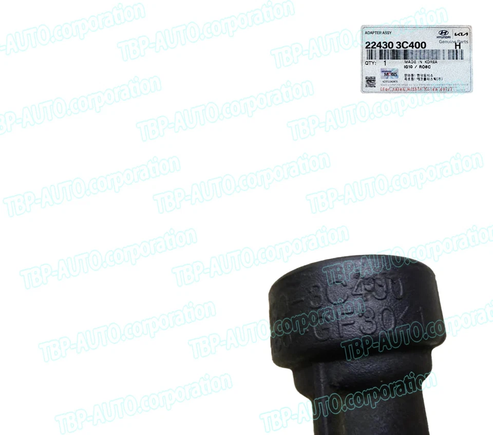 GENUINE ® ENGINE OIL FILLER NECK TUBE ADAPTOR FOR (Genesis &KIA)  OEM 224303C400 - Image 4 of 4