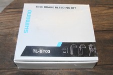 NUEVO Kit de herramientas de purga de freno de disco hidráulico profesional Shimano TL-BT03 NOS