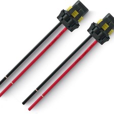 Pigtail Socket Wiring Harness Female Connector Adapter for Headlights Fog Lig