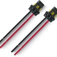 Pigtail Socket Wiring Harness Female Connector Adapter for Headlights Fog Lig