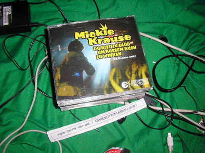 CD Comedy Mickie Krause - Du bist zu blöd um aussem Bush zu winken MCD DJ PROMO
