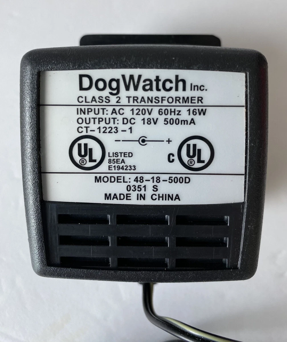 DogWatch Hidden Fence System Power Supply 4 Batteries Test Light