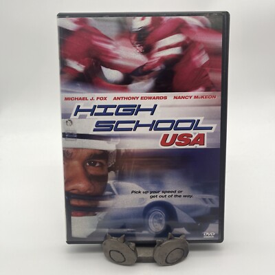 High School USA (DVD '83) Michael J. Fox -Todd Bridges -Anthony Edwards OOP RARE
