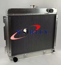 FOR 1970-1972 Dodge Dart Plymouth Duster Valiant Big Block V8 Aluminum Radiator