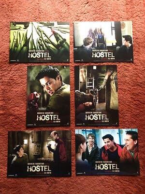 Hostel Aushangfotos 6 Stck. Eli Roth, Quentin Tarantino