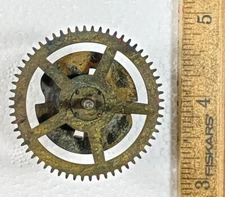 Sessions Clock Movement Strike Side 3rd Wheel (See Pics To ID Movement) (KD440)