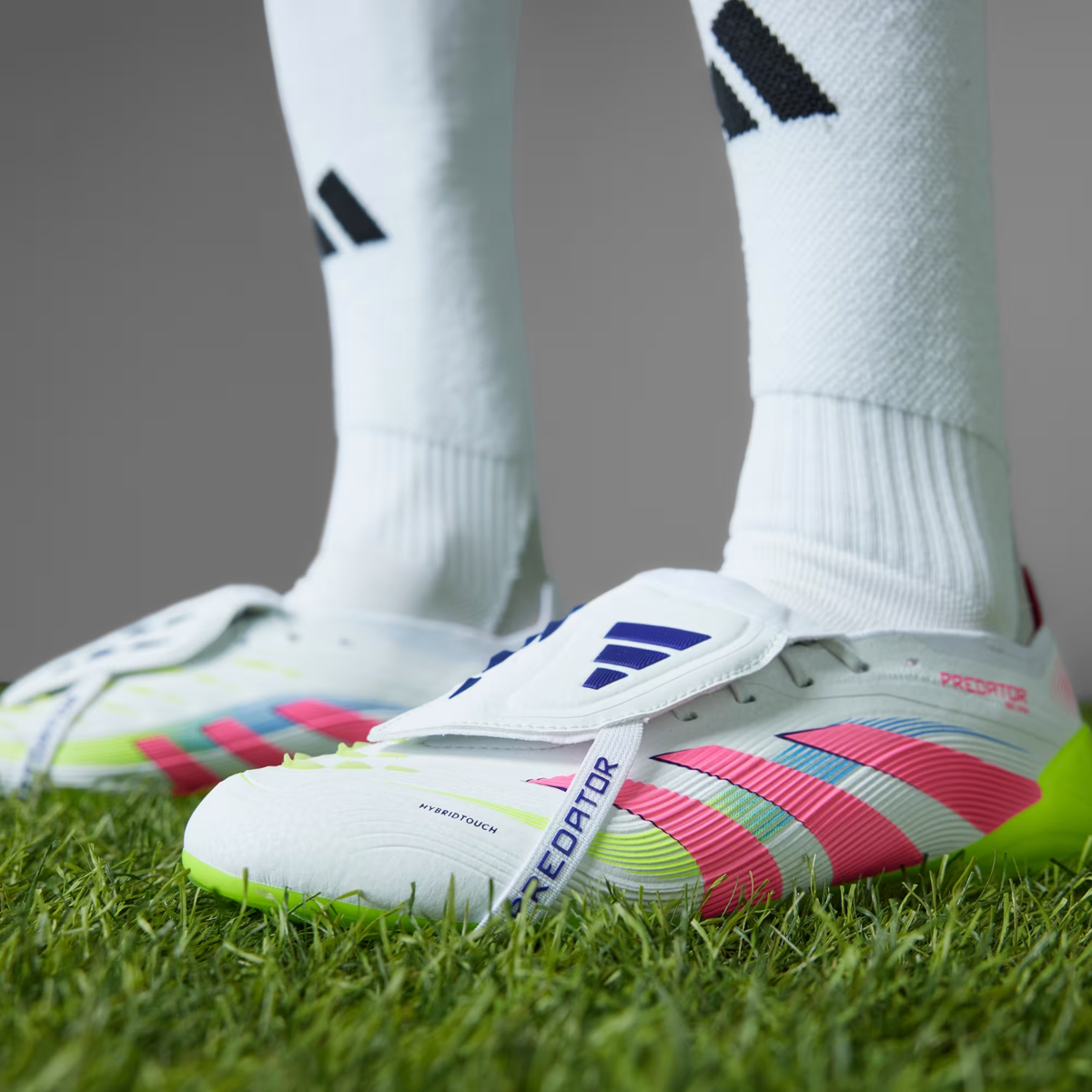 adidas Soccer Cleats PREDATOR ELITE FT FG Footwear White/Lucid