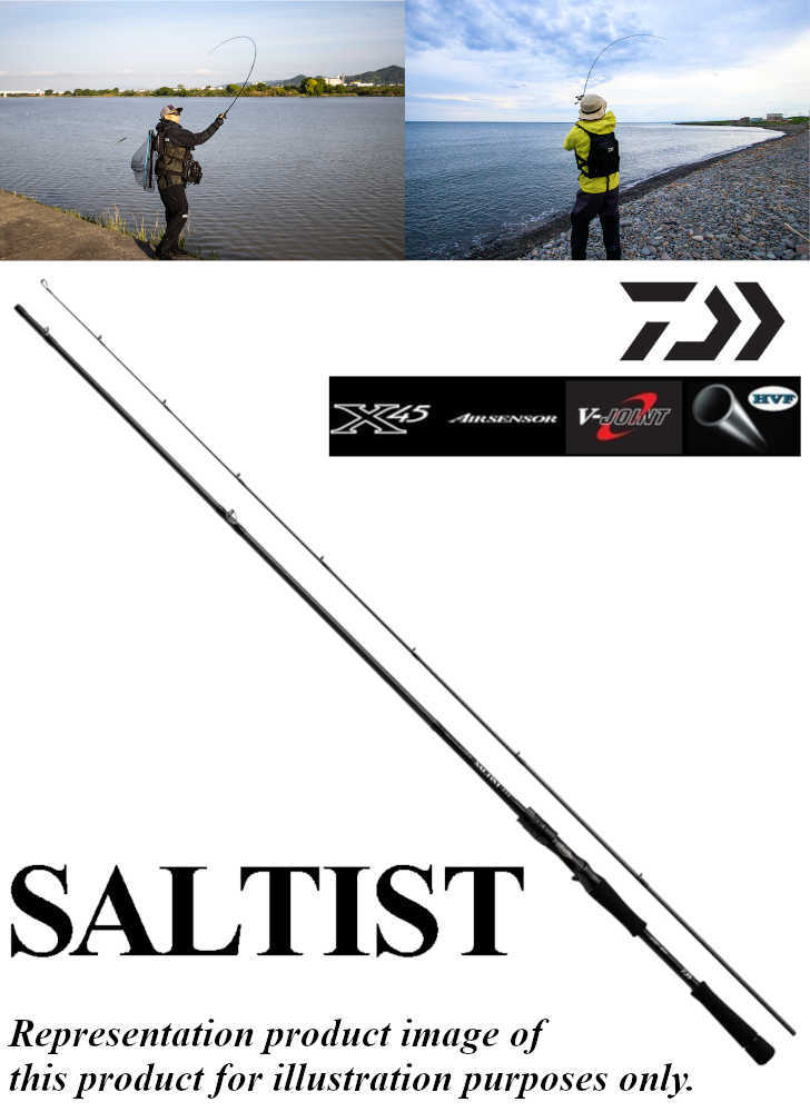 Daiwa Saltwater Lure Fishing Bait Casting Rod 2023 SALTIST