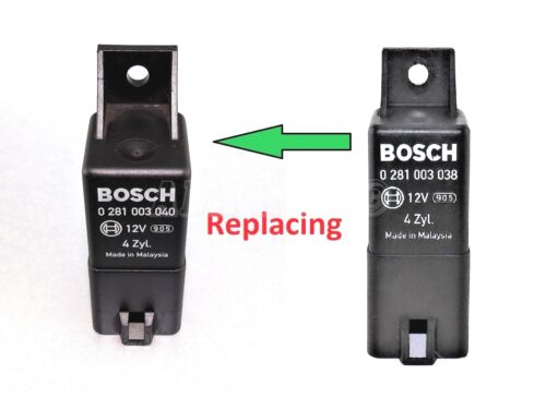 350-Jeep Dodge Diesel 9-Pin Glow Plugs Relay Bosch 0281003040 4-Zyl. 05033351AA - Picture 2 of 10