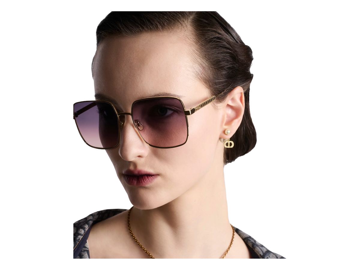 DiorCannage S1U B0G2 Women's Gold/Purple-Pink Gradient