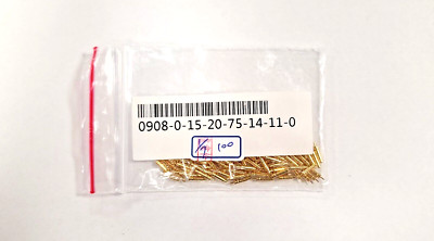 0908-0-15-20-75-14-11-0 (100 Spring Loaded Contacts)