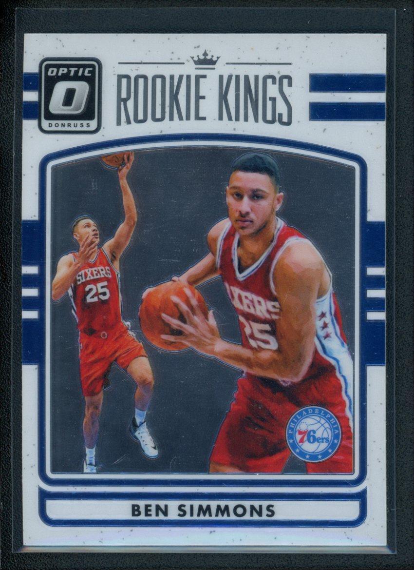 2016-17 BEN SIMMONS PANINI DONRUSS OPTIC ROOKIE RC #2
