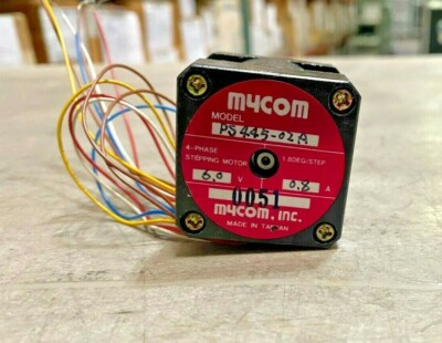 Mycom Nyden PS445-02A 6.0V 0.8A 1.8Deg/Step 4-Phase Stepping Motor - Stepper