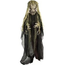 Haunted Hill Farm Life-Size Scary Talking Tree Man Halloween Animatronic with