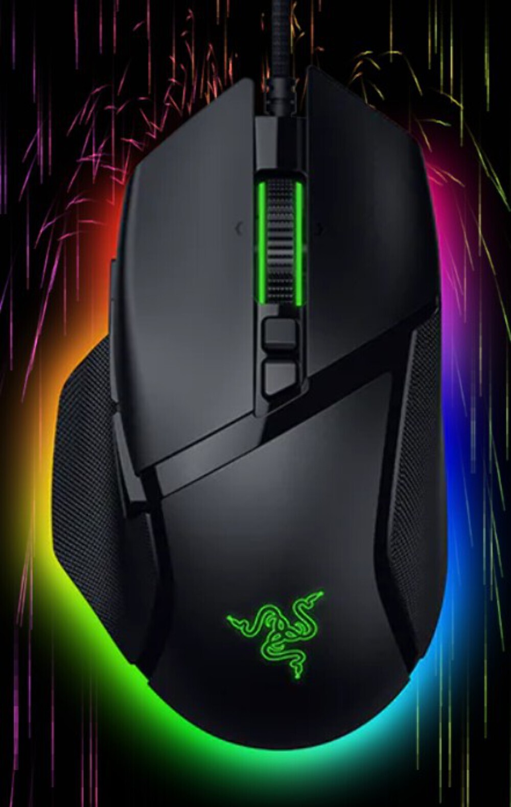 Razer Basilisk V3 Wired Gaming Mouse with Ergonomic Design  