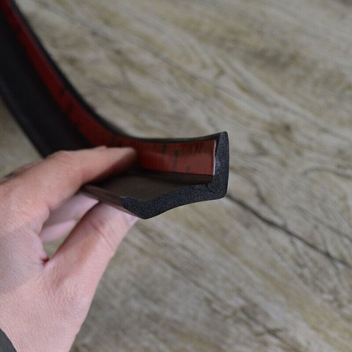 5m Garage Door Seal Weatherproof Rubber Seal Strip Garage Draft Excluder Strip - Picture 3 of 6