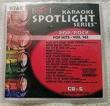 Sound Choice karaoke cdg Spotlight Disc SC8768 - Pop Hits, volume 142