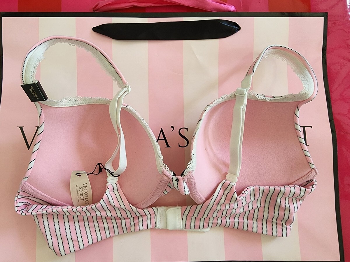 NWT- Victoria's Secret Body By Victoria pushup bra - 34C - pink