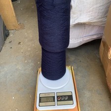 cashmere /wool blend Yarn cone color in blue set of 2