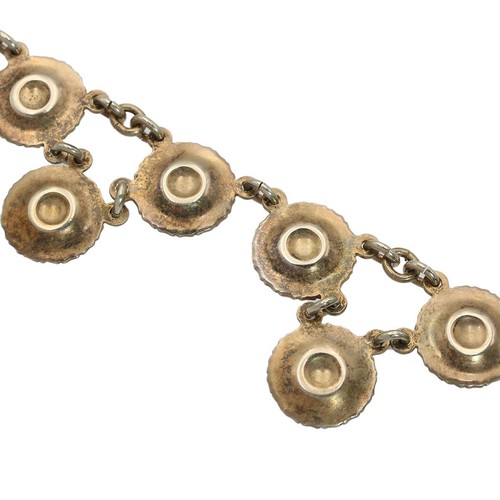 Georg Jensen Sterling Silver 925 Daisy Flower Necklace E2488 - Picture 5 of 9