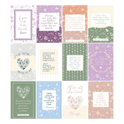 20 Love Be Kind Karten  schöne Zitate, Hochzeiten, Gastgeschenke
