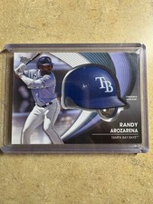 2022 Topps Update Randy Arozarena Commemorative Batting Helmet Insert Card BH-RA