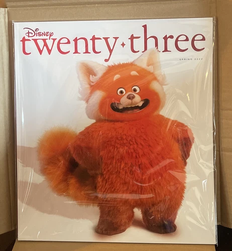 Disney D23 Magazine Spring 2022 Turning Red NEW Unopened