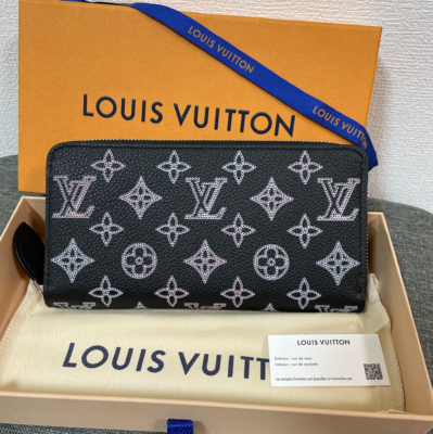 Louis Vuitton Zippy Wallet Purse M81703 long wallet Mahina calf - Main Image