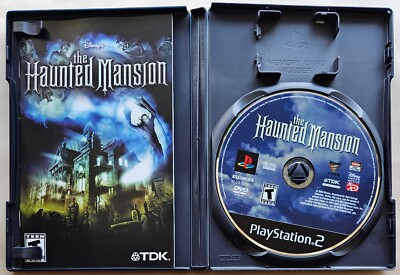 Disney's The Haunted Mansion PS2 (Sony PlayStation 2) CIB, Complete
