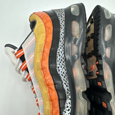 Nike Air Max '95 360 White Black Orange 2007 Size 12 Used Nike Air Max '95 360 White Black Orange 2007 Size 12 Used
