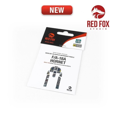 Red Fox 1/48 F/A-18A Hornet (for Kinetic kit) RFSQS-48083