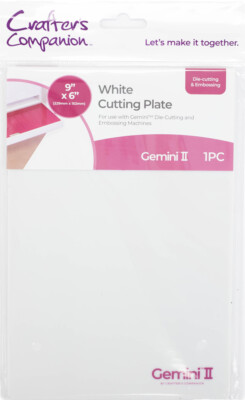 Gemini Piastra Di Taglio Trasparente Per Gemini Go - Ricambio Consumabili, 3x6 Pollici