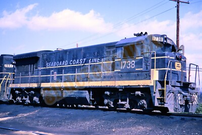 Vintage 1974 Zug Dia 1738 1107 SCL Seaboard Coast Line Railroad X3M111
