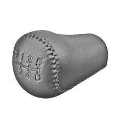 New Black 6 Speed Leather Gear Shift Knob For Toyota Tacoma 2005-2015