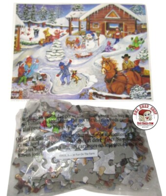 Bits and Pieces 4 in 1 Puzzle Set 'fun on The Farm' - 300